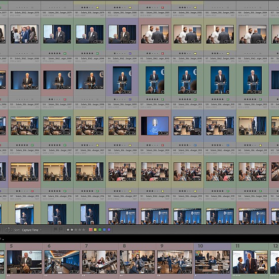 Event Culling with Light Retouching